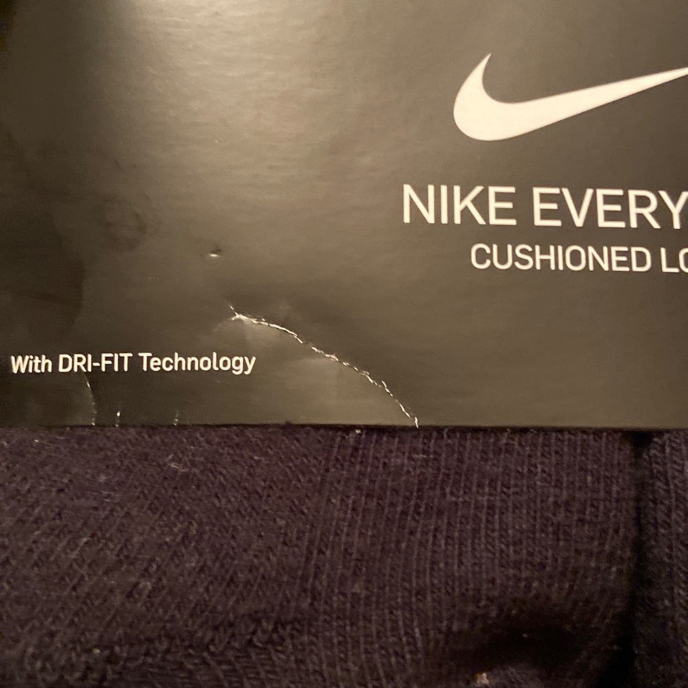 Nike Black Cushion Low 6 Pack of Boys Socks 5Y-7Y. - Picture 4 of 6